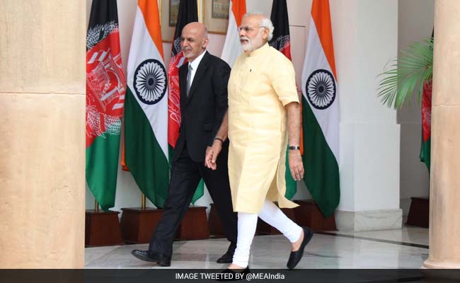 PM Modi Meets President Ghani, Delhi Pledges $1 Billion For Support To Kabul