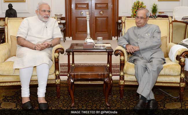 PM Modi Meets President To Brief Him On Uri Terror Attack Developments