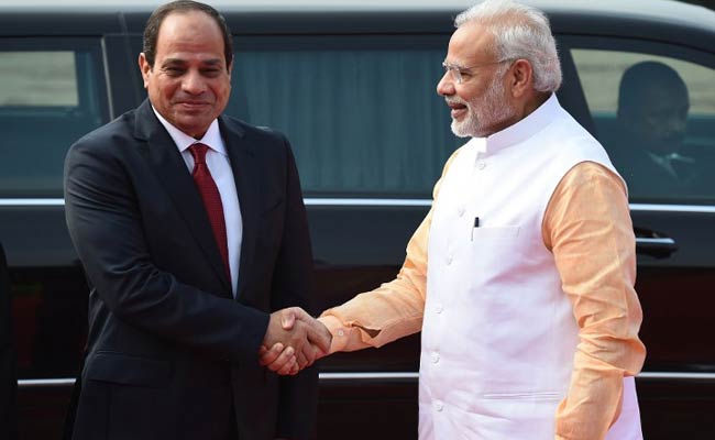 India, Egypt To Step Up Security Cooperation