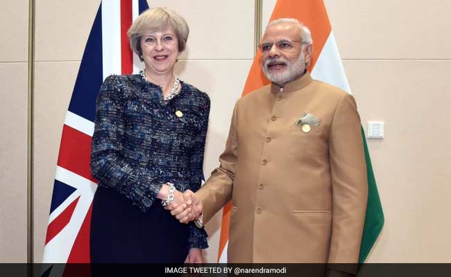 British PM Theresa May Praises British-Indians In Diwali Message