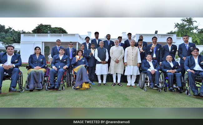 PM Modi Meets Rio Paralympians, Says They Have Made Country Proud