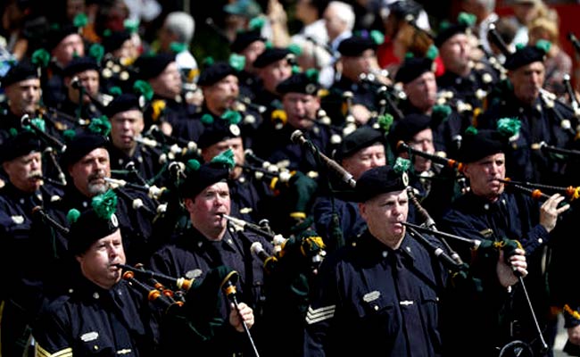 Police Bands From Across US March To Honor 9/11 Victims