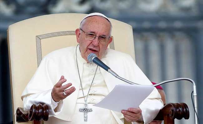 Pope Urges Greater Efforts For Peace In The Middle East