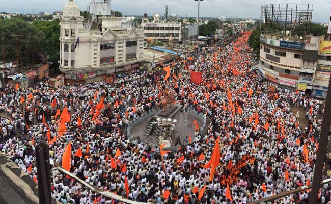 Marathas Take To Streets With Demand For Quota, Say Persecuted By Dalits