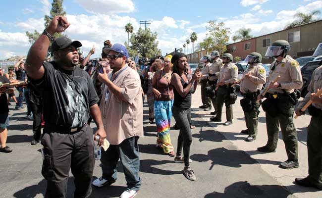 Protesters Chant 'Murder' In Police Shooting Of Black Man In California
