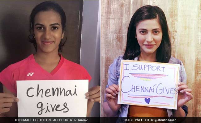 Celebrities Power #ChennaiGives That Supports The Needy