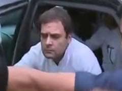 'Want To Meet Our MP:' 150 Women Block Rahul Gandhi's Car In Amethi