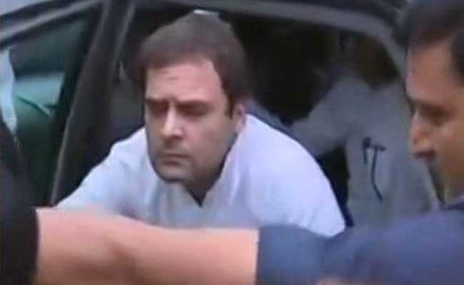 'Want To Meet Our MP:' 150 Women Block Rahul Gandhi's Car In Amethi