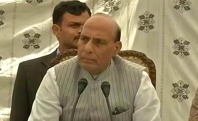 कश्मीर पर बातचीत के लिए दरवाजे ही नहीं रोशनदान भी खुले हैं - केंद्रीय गृहमंत्री राजनाथ सिंह