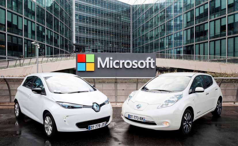 Renault-Nissan Alliance Partners With Microsoft For Next-Gen Connected Mobility