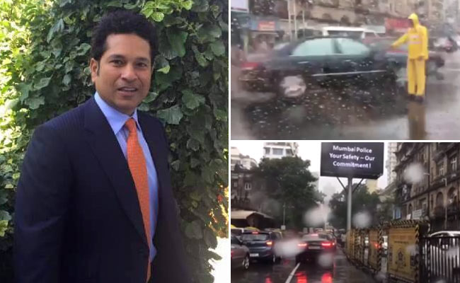 Sachin Tendulkar's Video On Mumbai Police Gets Social Media's Thumbs Up