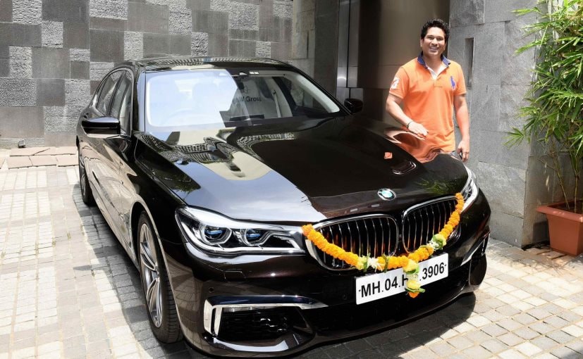 sachins new bmw 7 series