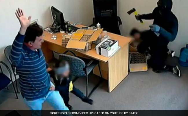 CCTV Shows Indian Girl, 6, Fought Attacker Who Had An Axe