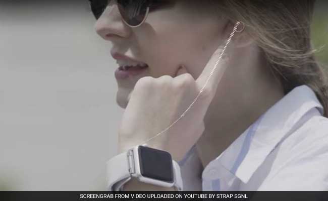 New Smart Strap Turns Your Finger Into A Phone