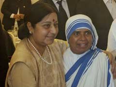 Sister Mary Sally Meets Sushma Swaraj In Vatican