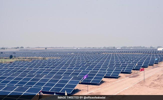 Punjab Gets Largest Solar Power Plant In Mansa