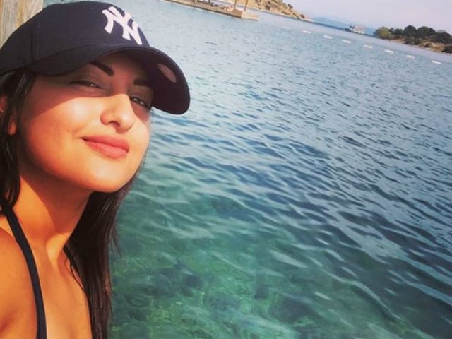 Sonakshi Sinha's Holiday Pics Will Give You the Blues But in a Good Way