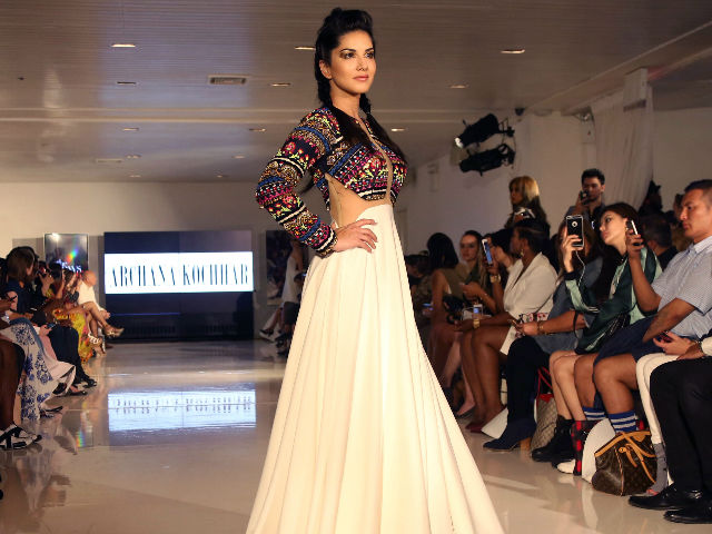 Sunny Leone Rules the Ramp at New York Fashion Week