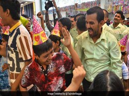 Surat Showroom Throws Open Door For Children With Disabilities To Mark PM Narendra Modi's Birthday Surat Showroom Throws Open Door For Children With Disabilities To Mark PM Narendra Modi's Birthday