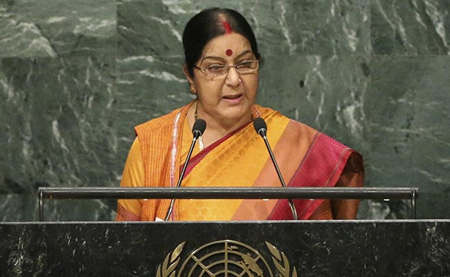 Pak Says Sushma Swaraj's Speech Disowns UN Resolution