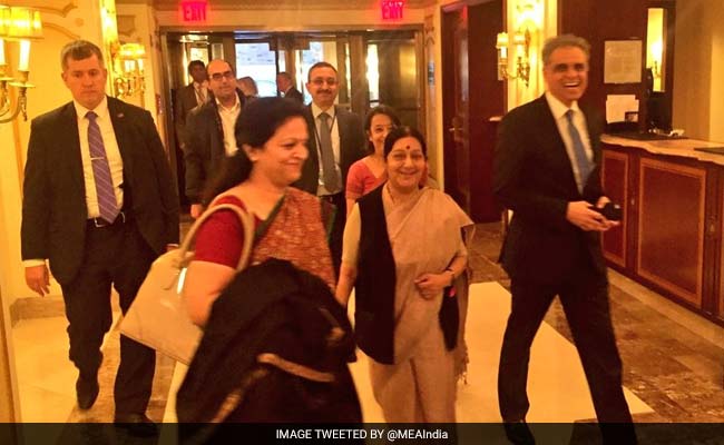Sushma Swaraj To Address UN Today; Strong Response To Pak Expected