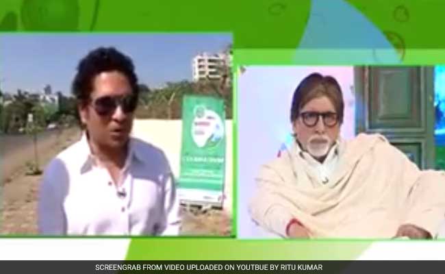 Amitabh Bachchan, Sachintendulkar Feature In New Swachh Bharat Videos