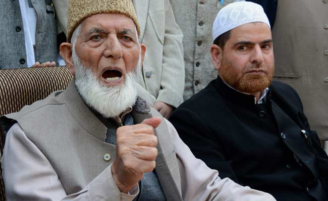 Separatist Syed Ali Shah Geelani Quits Hurriyat Conference