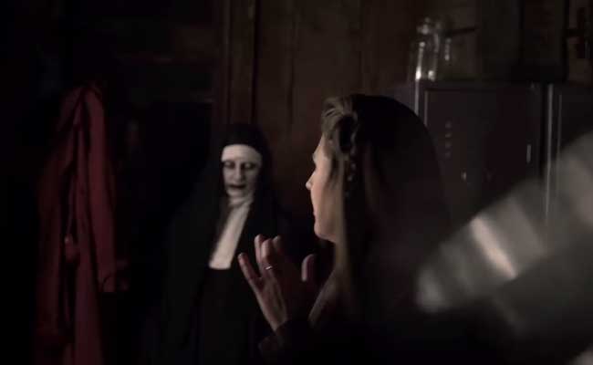 <i>The Conjuring 2</i>'s 'Nun' Tried To Prank People. It Hilariously Backfired