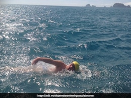 Man, 73, Sought To Become Oldest Person To Swim Across Japan's Tsugaru Strait Man, 73, Sought To Become Oldest Person To Swim Across Japan's Tsugaru Strait