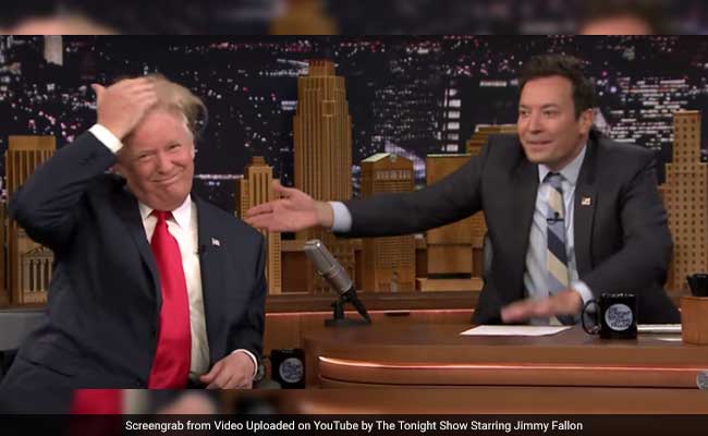 For Those Who Were Wondering. How Donald Trump's Hair Looks, Messed Up