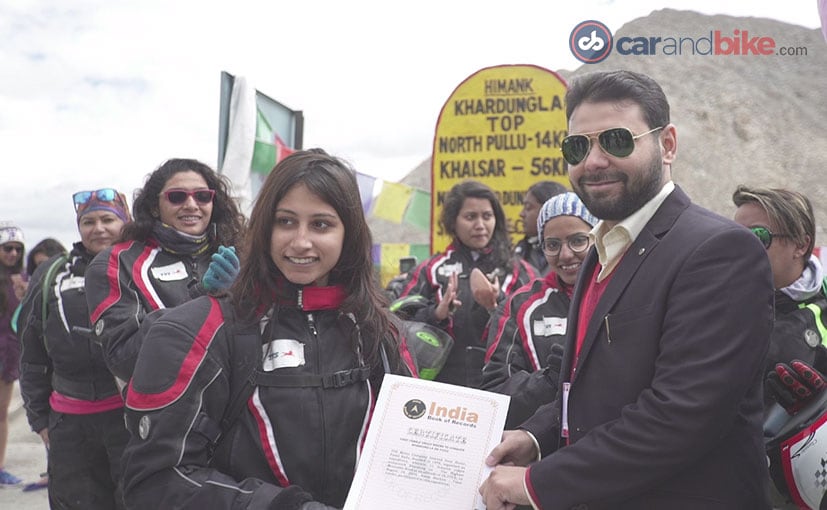 TVS Himalayan High Has Entered India Book of Records