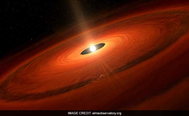 Icy Giant Planet Found Growing Around Nearby Star