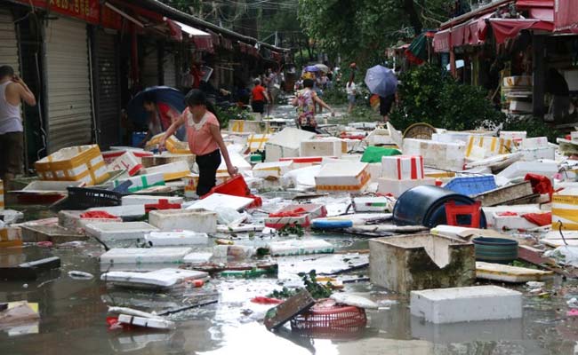 Typhoon Meranti Slams Into Chinese Coast, Wreaks Havoc