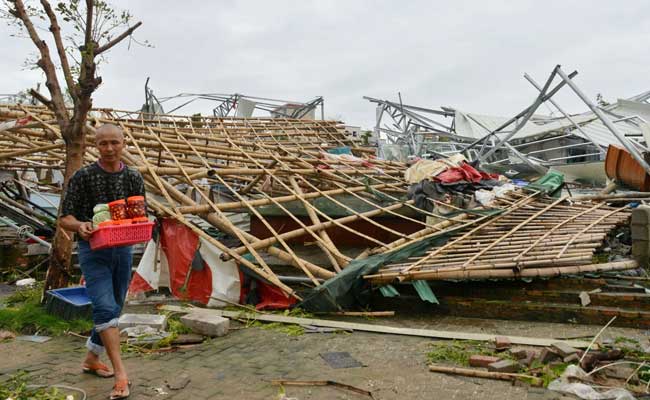 Super Typhoon Causes Destruction In Southern China