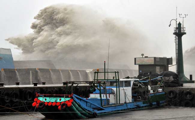 Taiwan Brought To Standstill By Strongest Typhoon In 21 Years