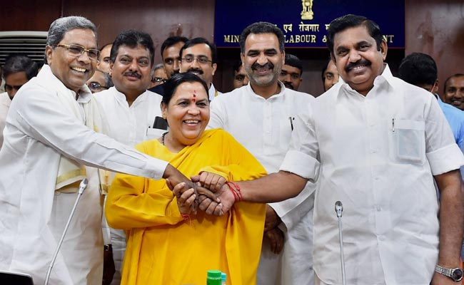 Unable To Forge Cauvery Truce, Uma Bharti Offers A Hunger Strike Instead
