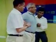 Watch: UP Top Cop Javeed Ahmad Gets Taser Gun Tested On Him