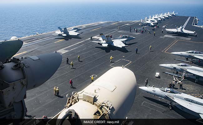 US Navy Sailor Gives Birth On Aircraft Carrier USS Dwight D Eisenhower
