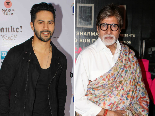 Varun Dhawan is Not Amitabh Bachchan's Co-Star. Not Yet