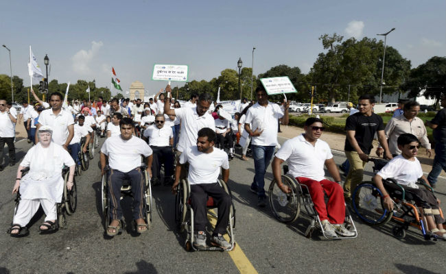 Wheelchair, Bike Rally To Raise Awareness On Spinal Injuries In Delhi