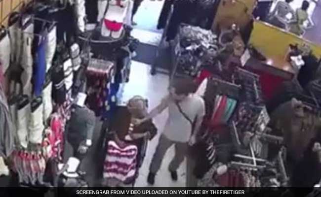 Caught On Camera: 94-Year-Old Woman's Pension Money Pulled Out Of Her Blouse
