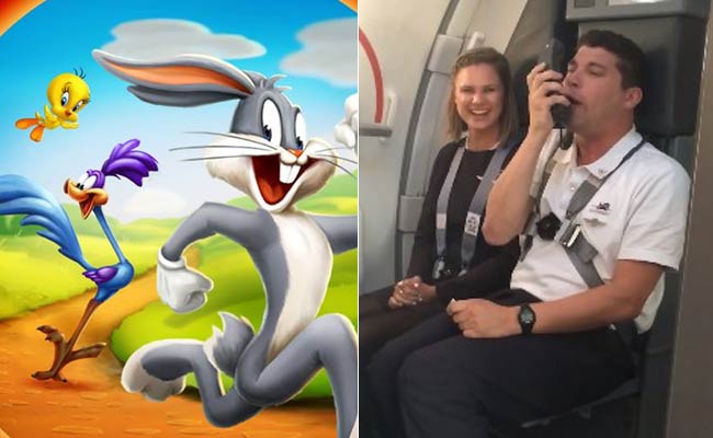 This Looney Tunes-Style Flight Announcement Is Going Viral