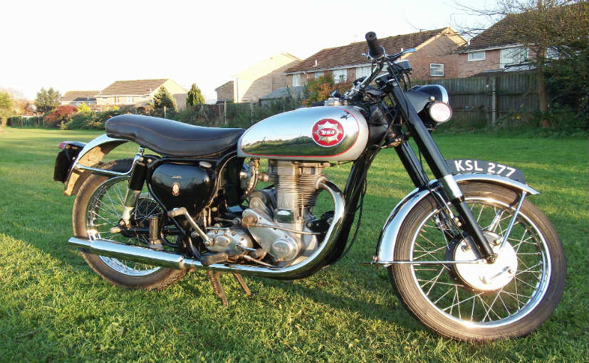 1954 bsa గోల్డ్ స్టార్