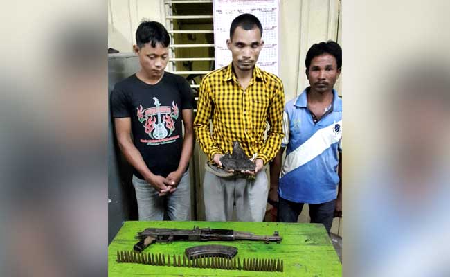 AK-47 Rifle Seized From Rhino Poachers In North Bengal