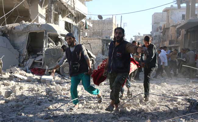 Intense Air Strikes Batter Syria's Aleppo: Monitor