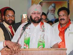 Congress's Amarinder Singh Challenges Arvind Kejriwal, Parkash Singh Badal To Public Debate