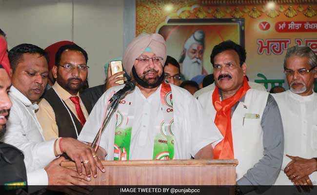 Congress's Amarinder Singh Challenges Arvind Kejriwal, Parkash Singh Badal To Public Debate