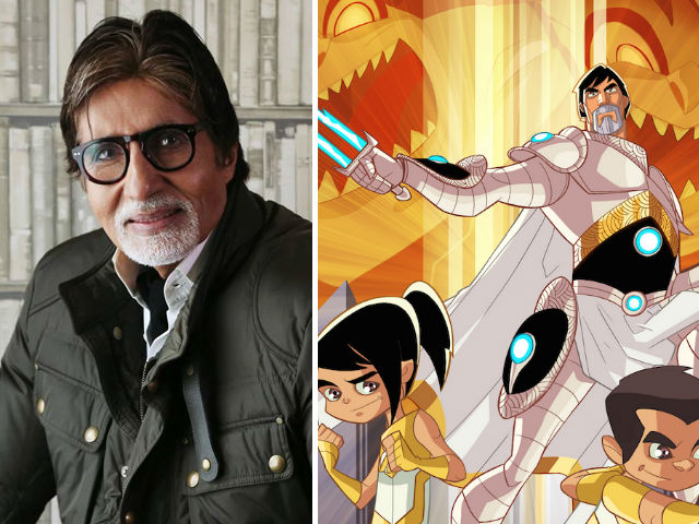 Big B Launches Superhero Series Featuring Him As Animated Hero On Birthday