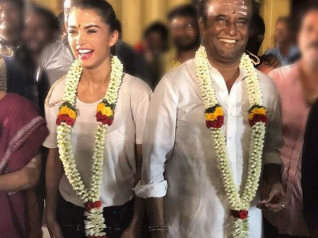 Amy Jackson is 'Thrilled' After Her Shooting With Rajinikanth For <I>2.0</i>