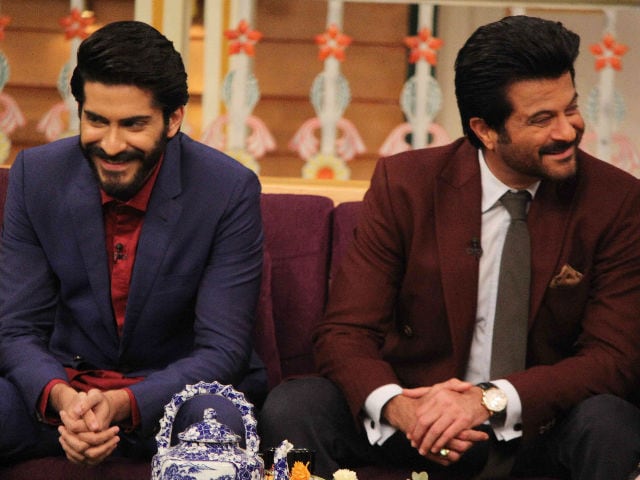 Anil Kapoor Helps Son Harshvardhan Promote Mirzya